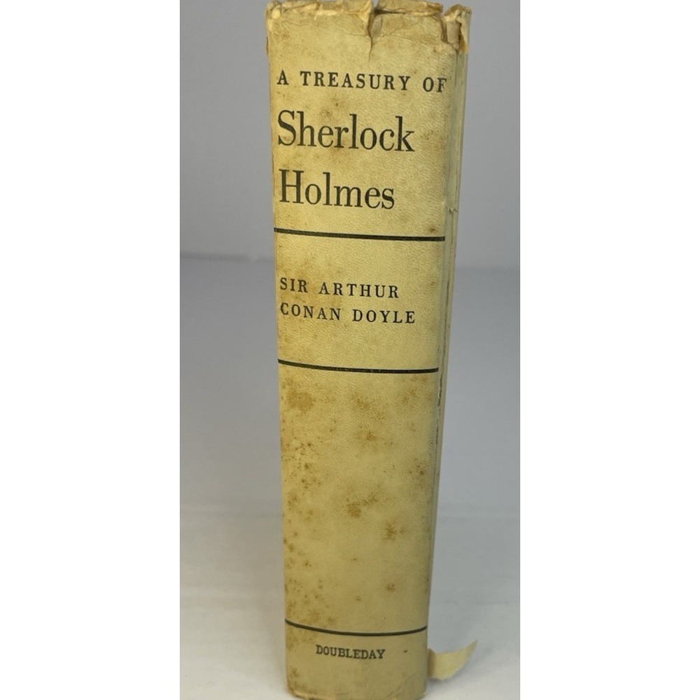 Sherlock Holmes Treasury Arthur Conan Doyle 1955 Doubleday Hardcover Vintage